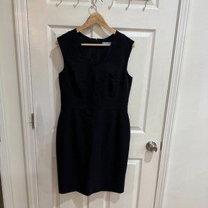 Antonio Melani Little Black V-Neck Dress